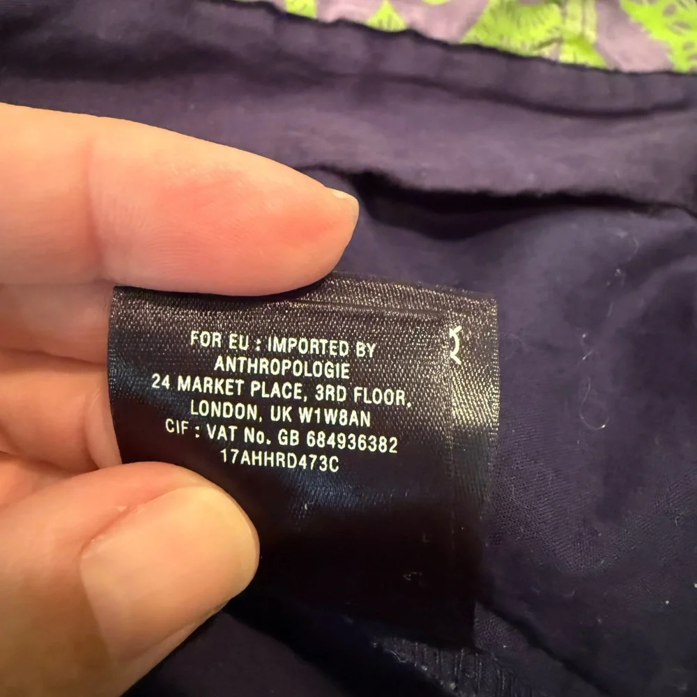 Anthropologie Lilka cotton Kantha patchwork robe women’s size Large ex cond - Picture 8 of 8